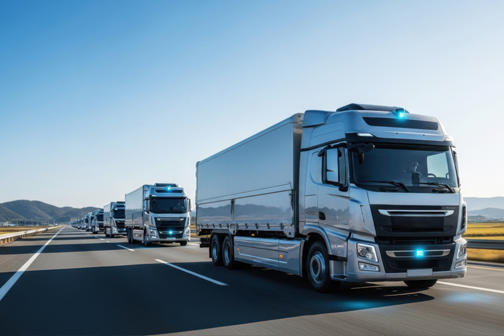 무진동 차량 운송